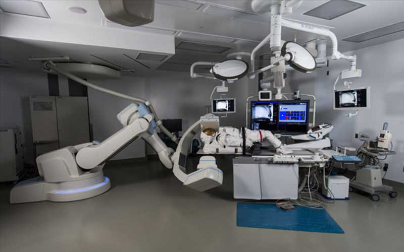 NASA using CT scanner