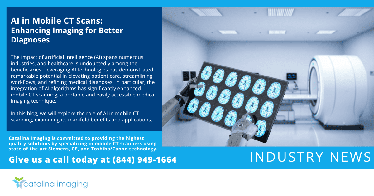 AI in Mobile CT Scans: Enhancing Imaging for Better Diagnoses