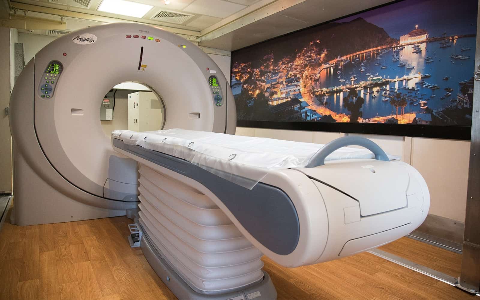 Toshiba Mobile CT Scanner